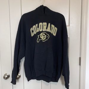 CU Boulder sweatshirt